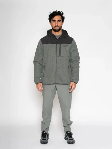 CHAQUETA HOMBRE REEBOK TEXURED FLEECE JACKET