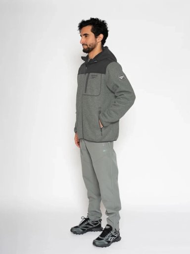 CHAQUETA HOMBRE REEBOK TEXURED FLEECE JACKET - 2