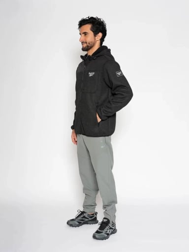 CHAQUETA HOMBRE REEBOK TEXURED FLEECE JACKET - 2