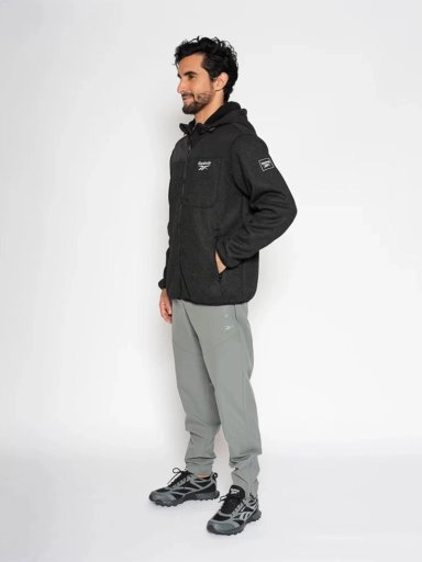 CHAQUETA HOMBRE REEBOK TEXURED FLEECE JACKET - 2