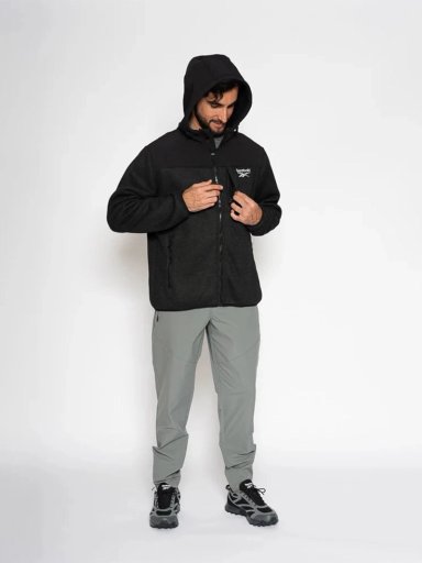 CHAQUETA HOMBRE REEBOK TEXURED FLEECE JACKET - 7