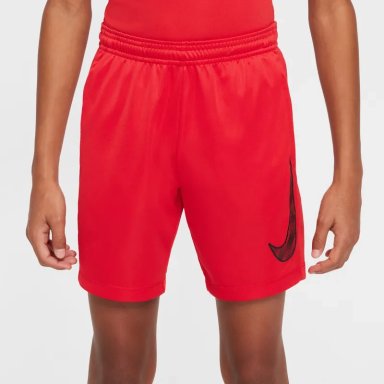 SHORT CROSSFIT NIÑO NIKE HF8081-657 ROJO