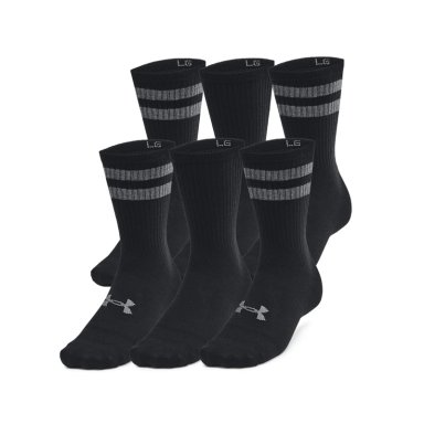 MEDIAS UNDER ARMOUR 1387058-001 ESSENTIAL NEGRO - 3 PACK