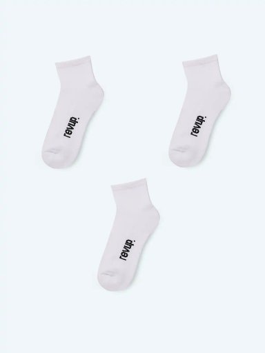 PACK X3 CALCETINES MUJER REVUP QUARTER - 2