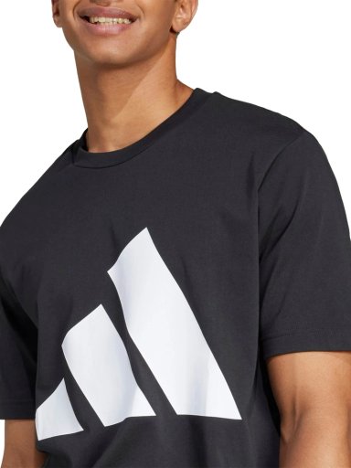 POLO  MUJER ADIDAS ESSENTIALS LOGO GRANDE ALGODÓN NEGRO - 3