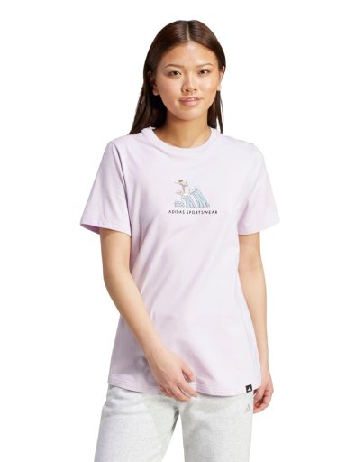 POLO MUJER ADIDAS TRAINING ESSENTIALS ALGODÓN MORADO