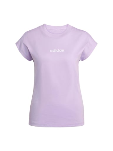CAMISETA FÚTBOL MUJER ADIDAS POLO ALGODÓN MORADO - 1