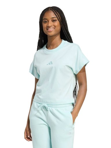 POLO TRAINING MUJER ADIDAS GRAPHICS COE ALGODÓN VERDE