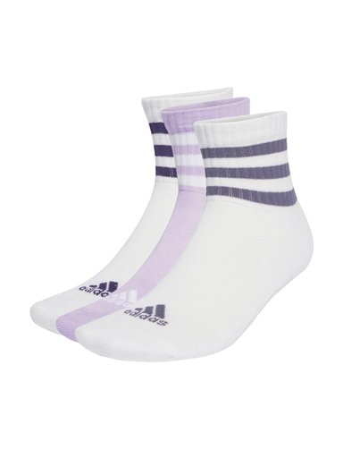 3 PACK MEDIAS TRAINING ADIDAS 3 STRIPES BLANCO