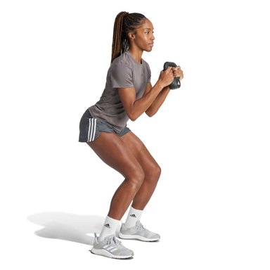 SHORT MUJER ADIDAS TRAINING 3 TIRAS WOVEN TIRO ALTO