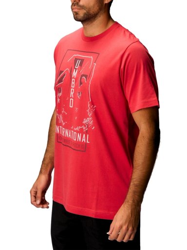 POLO FÚTBOL HOMBRE UMBRO ESTAMPADO DR24016-KYJ ALGODÓN - 2