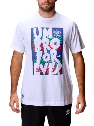 POLO FÚTBOL HOMBRE UMBRO ESTAMPADO DR24017-002 ALGODÓN