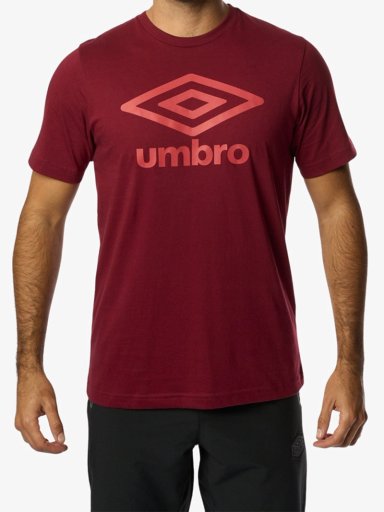 POLO FÚTBOL HOMBRE UMBRO ESTAMPADO DR24020-LBE ALGODÓN - 2