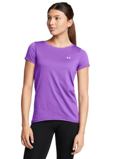 POLERA MUJER UNDER ARMOUR MORADO