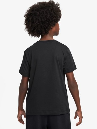 POLO NIÑO NIKE FZ5177-010 ALGODÓN NEGRO - 3