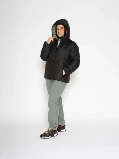 CASACA MUJER REEBOK PUFFER REVERSED TO SNOW FLEECE - 2