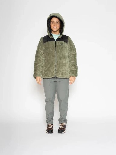 CASACA MUJER REEBOK PUFFER REVERSED TO SNOW FLEECE - 6