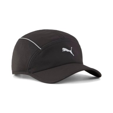 GORRO PUMA RUNNER SHORT VISOR 5 PANEL CAP NEGRO - 3