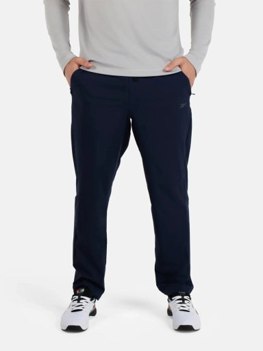PANTALÓN BUZO HOMBRE REEBOK ID TRAIN WOVEN PANT AZUL