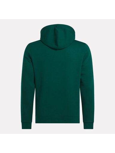 CASACA HOMBRE REEBOK IDENTITY SMALL LOGO FLEECE HOODIE ALGODÓN VERDE - 5