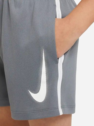 SHORT NIÑO NIKE DX5361-084 GRIS - 3
