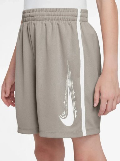 SHORT NIÑO NIKE HF9121-009 GRIS - 2