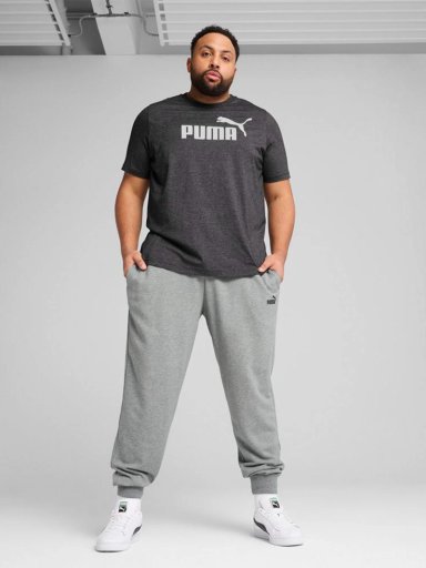 POLO MANGA CORTA HOMBRE PUMA ESS NO. 1 LOGO HEATHER - 2