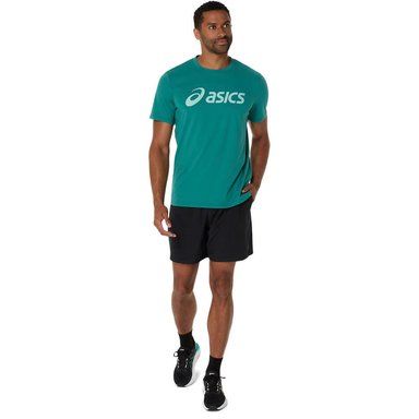 POLO MANGA CORTA HOMBRE ASICS GRAPHIC TEE RAINY LAKE AS2031E470.30 VERDE - 5
