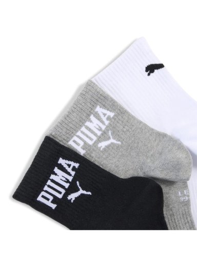 MEDIAS UNISEX PUMA LOGO SHORT CRE 39/42 - 3 PACK - 2