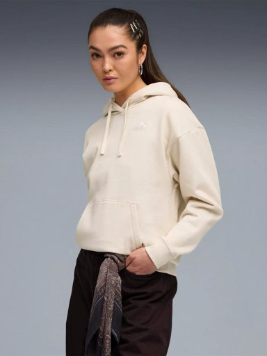 POLERÓN HOODIE MUJER PUMA SMALL NO.1 LOGO COMFORT