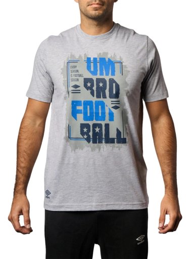 POLO ESTAMPADO HOMBRE UMBRO DR24019-MEL