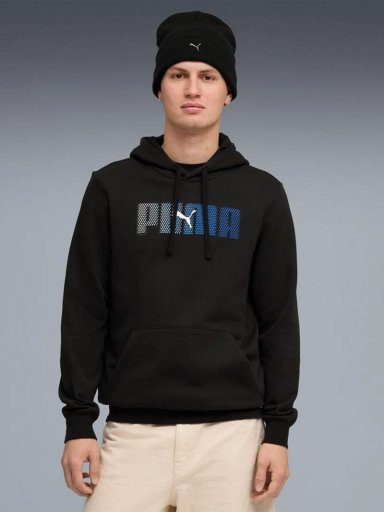 POLERÓN HOODIE HOMBRE PUMA ESS LOGO LAB FLEECE