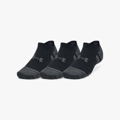MEDIAS UNDER ARMOUR PERFORMANCE NEGRO - 3 PACK