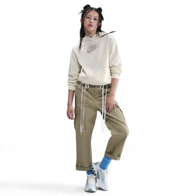 POLERÓN NIÑO NIKE CLUB OLDER CREMA