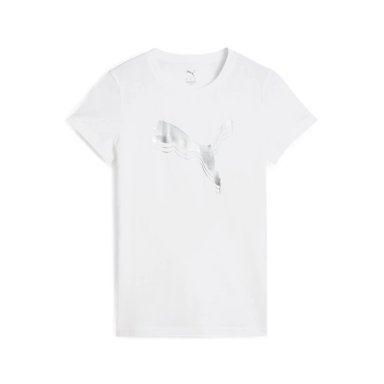 POLERA MUJER PUMA ESS METALLIC