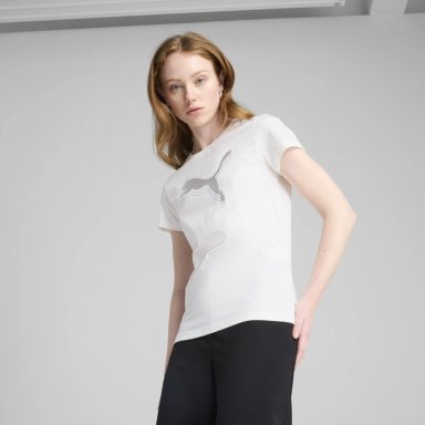 POLERA MUJER PUMA ESS METALLIC