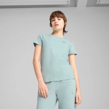 POLERA MUJER PUMA ESS ELEVATED TEE