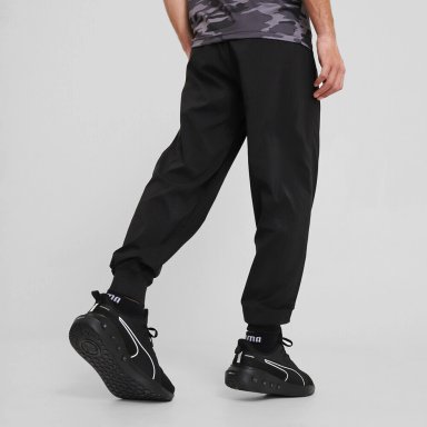 PANTALÓN BUZO ALGODÓN HOMBRE PUMA NEGRO TRAIN ESS PANTS - 2