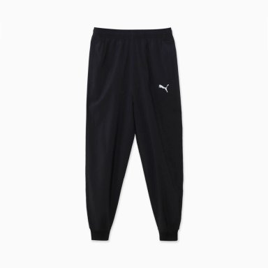 PANTALÓN BUZO ALGODÓN HOMBRE PUMA NEGRO TRAIN ESS PANTS - 3