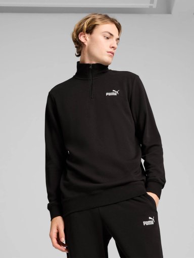 POLERA HOMBRE PUMA ESS NO. 1 LOGO HALF-ZIP TR