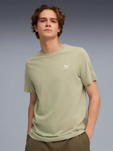 POLERA HOMBRE PUMA ESS 2 COLOR SMALL NO. 1 LOGO TEE