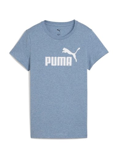 POLERA MUJER PUMA ESS NO. 1 LOGO HEATHER TEE
