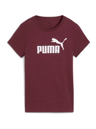POLERA MUJER PUMA ESS NO. 1 LOGO HEATHER TEE