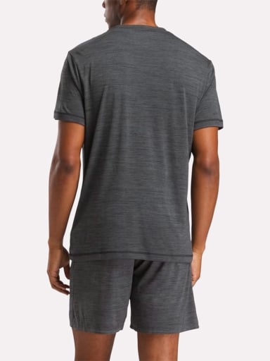 POLO HOMBRE REEBOK ID TRAIN MELANGE TECH TEE - 2