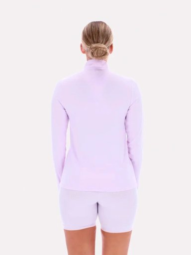 CASACA MUJER REEBOK CORE 1/4 ZIP LS MOCK NECK TOP - 2