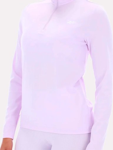 CASACA MUJER REEBOK CORE 1/4 ZIP LS MOCK NECK TOP - 5