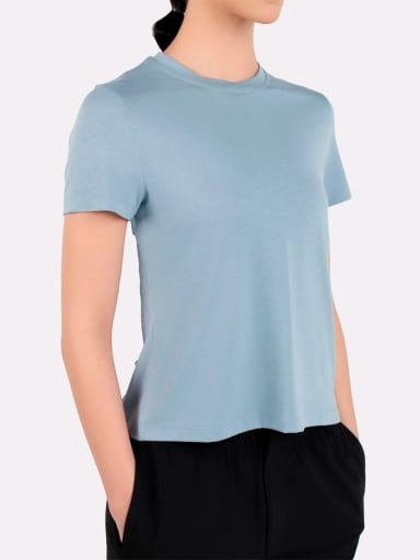 POLO MUJER REEBOK ACTIV COLL RBK-CHILL+DREAMBLEND TEE - 3