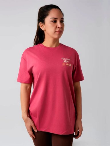 POLO MUJER REEBOK NATURE GRAPHIC