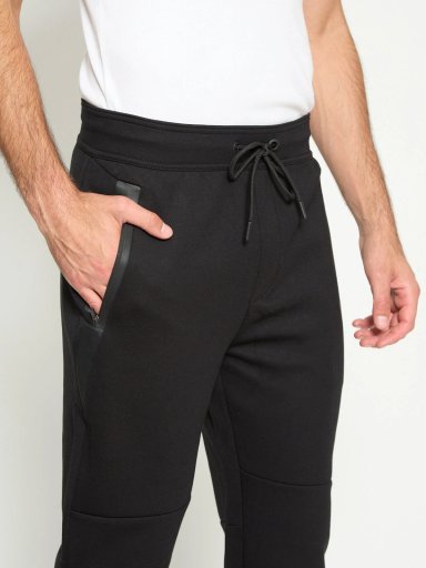 PANTALÓN BUZO HOMBRE REVUP GRIS CLARO CORTES - 2