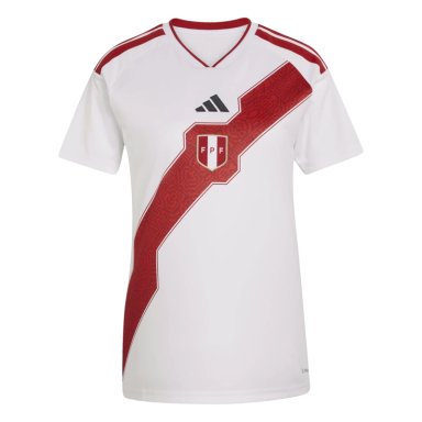 CAMISETA FÚTBOL LOCAL SELECCIÓN PERUANA 26 MUJER ADIDAS